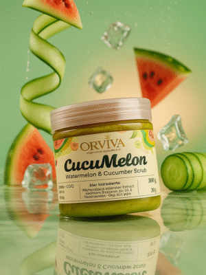 CucuMelon | Cooling Exfoliating Scrub for Body in Pakistan | Orviva
